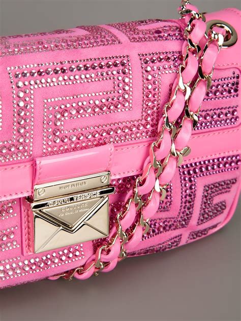 versace platform pink|Versace pink handbag.